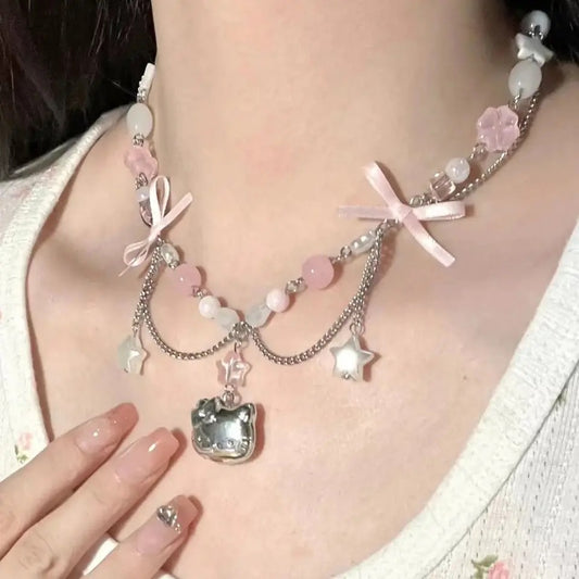 Hello Kitty Charm Choker