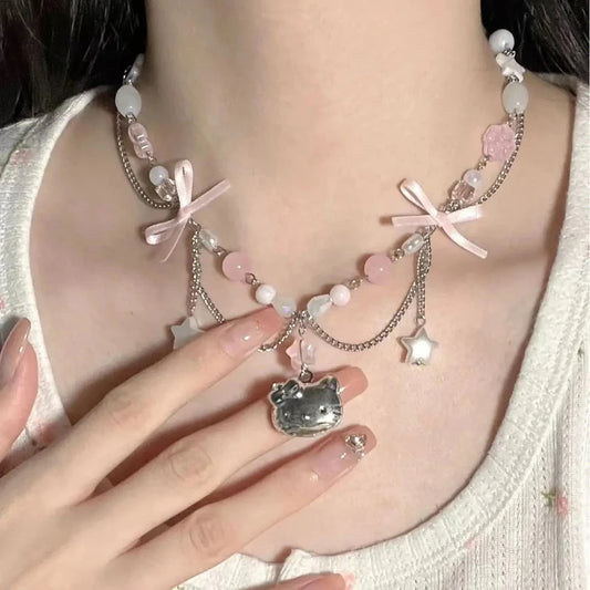 Hello Kitty Charm Choker