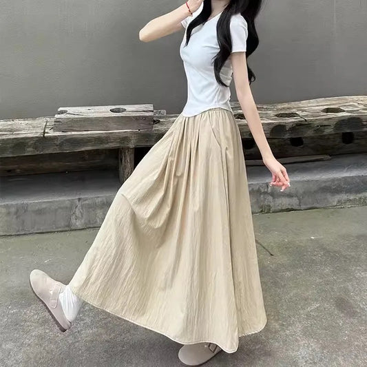 Summer Basic Pocket Skirt