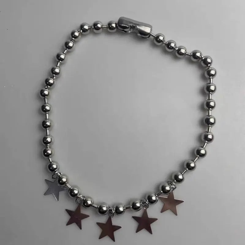 Y2K Star Choker