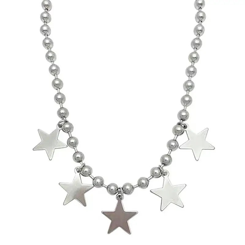 Y2K Star Choker